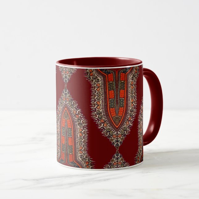 Taza Mugre de estilo hindú hippie (Anverso derecho)