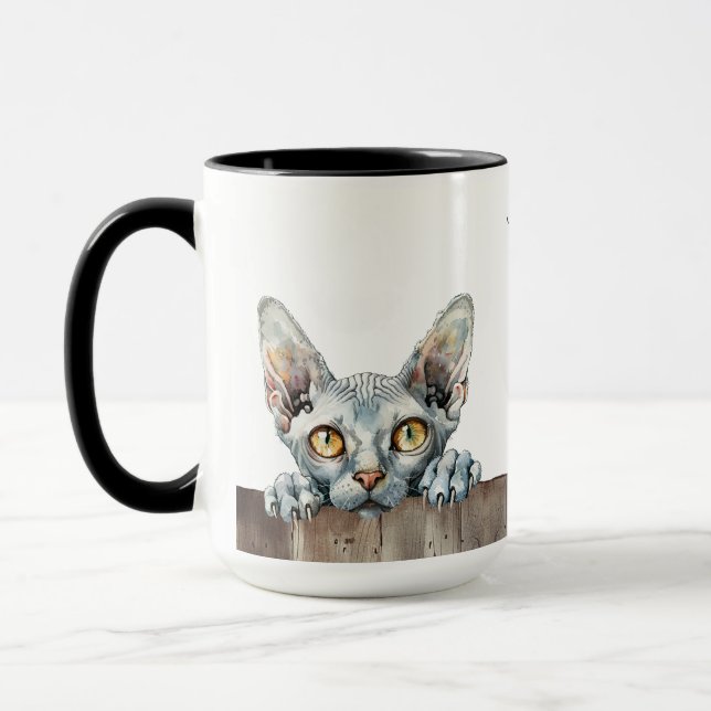 Taza Mugre de gato de Donskoy (Izquierda)