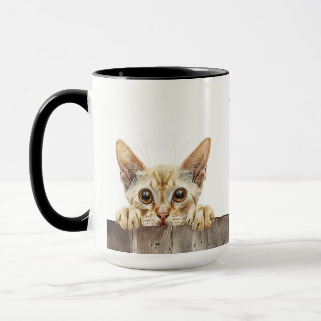 Taza Mugre de gato javanés (Izquierda)