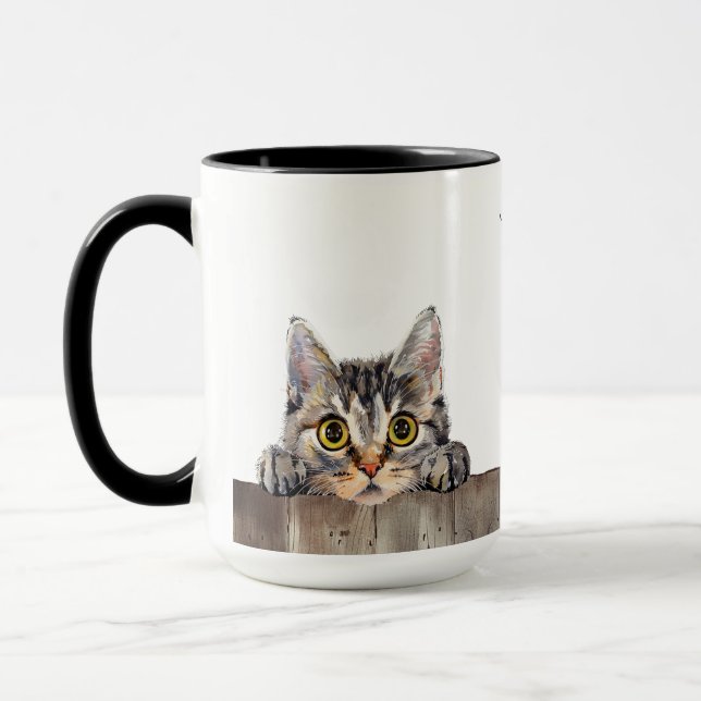 Taza Mugre de gato mist australiano (Izquierda)