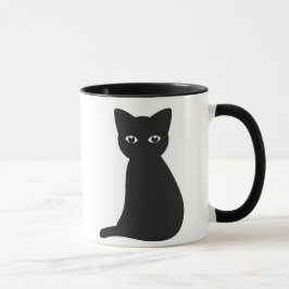 Taza Mugre de gato negro