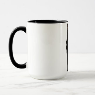 Taza mugre de gato negro