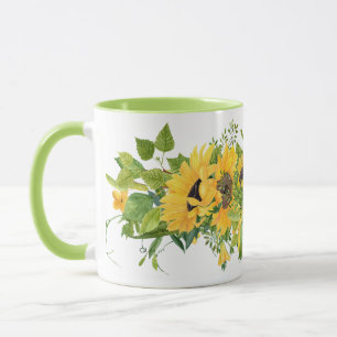 Taza Mugre de girasol