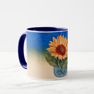 Taza Mugre de girasol