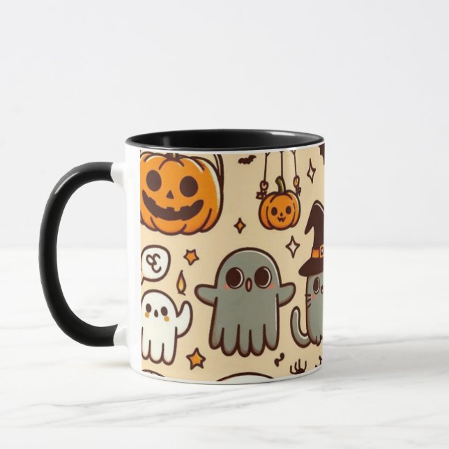Taza mugre de halloween (Izquierda)