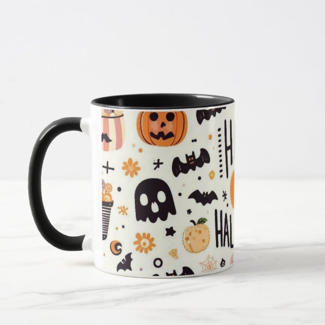 Taza mugre de halloween (Izquierda)