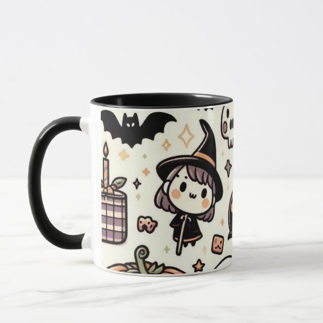 Taza mugre de halloween (Izquierda)