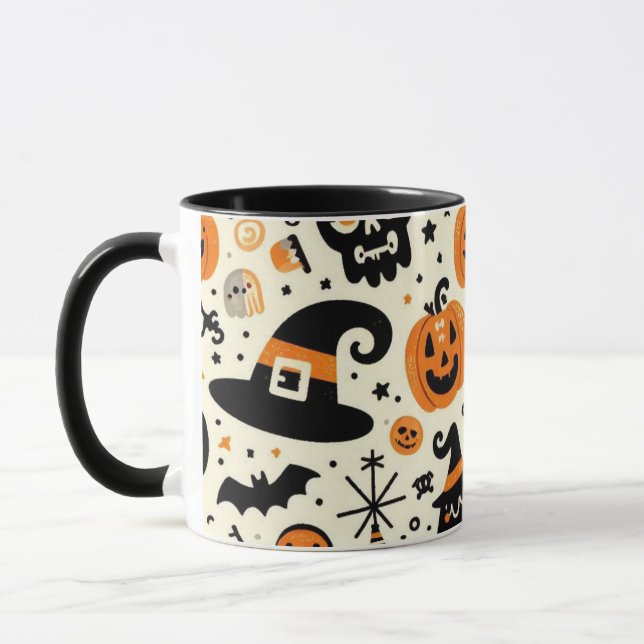 Taza mugre de halloween (Izquierda)