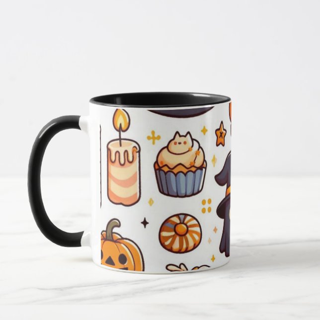 Taza mugre de halloween (Izquierda)