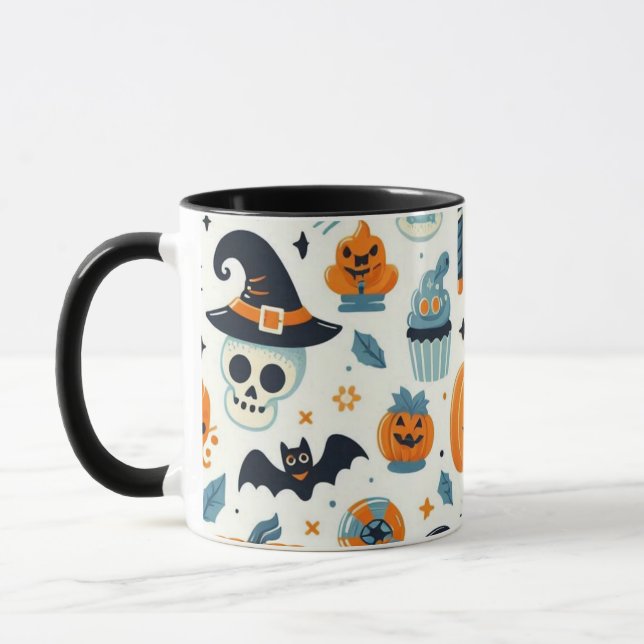 Taza mugre de halloween (Izquierda)