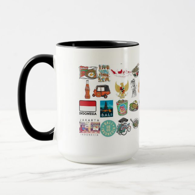 Taza Mugre de Indonesia (Izquierda)