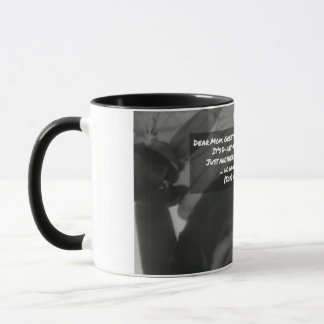 Taza Mugre de la letra de las mamás