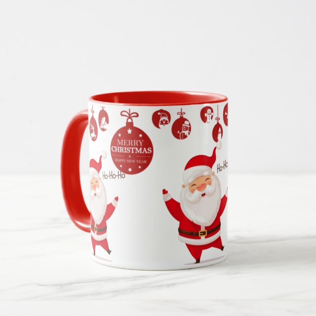 Taza Mugre de los Navidades de Santa (Anverso izquierdo)