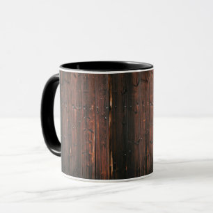 Taza Mugre de madera rica