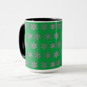 Taza Mugre de nieve helada de cristal congelado