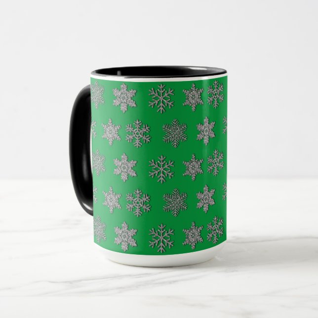 Taza Mugre de nieve helada de cristal congelado (Anverso izquierdo)