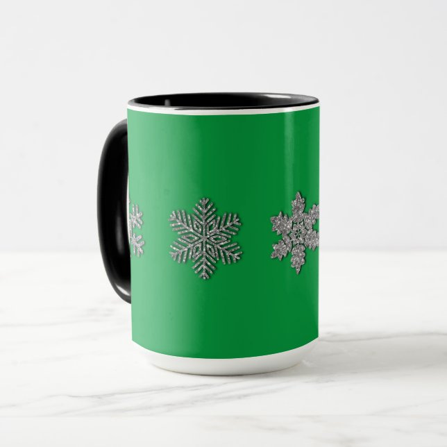 Taza Mugre de nieve helada de cristal congelado (Anverso izquierdo)