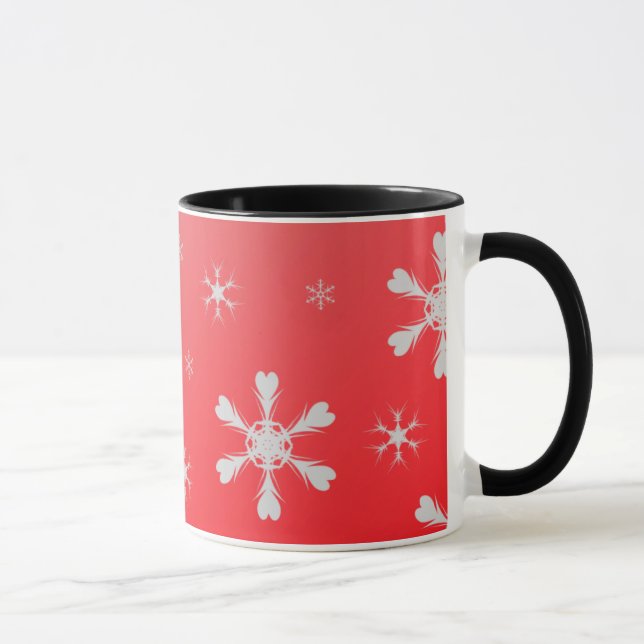 Taza Mugre de nieve rojo (Derecha)