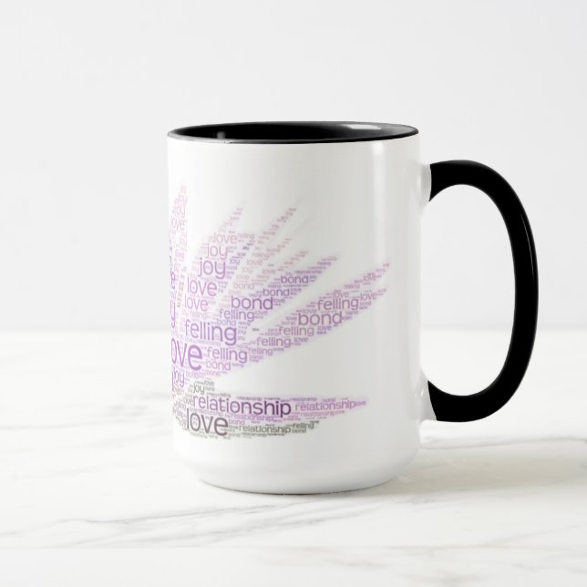 Taza Mugre de nube de Word (Derecha)