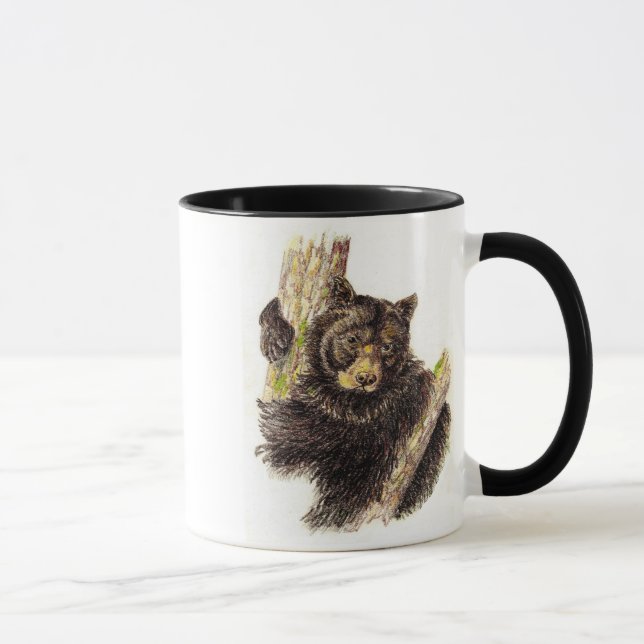 Taza Mugre de oso negro (Derecha)