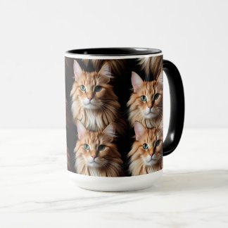 Taza Mugre de patrón de gato