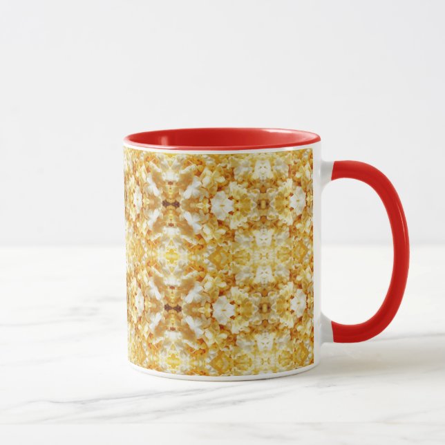 Taza Mugre de patrón de palomitas (Derecha)