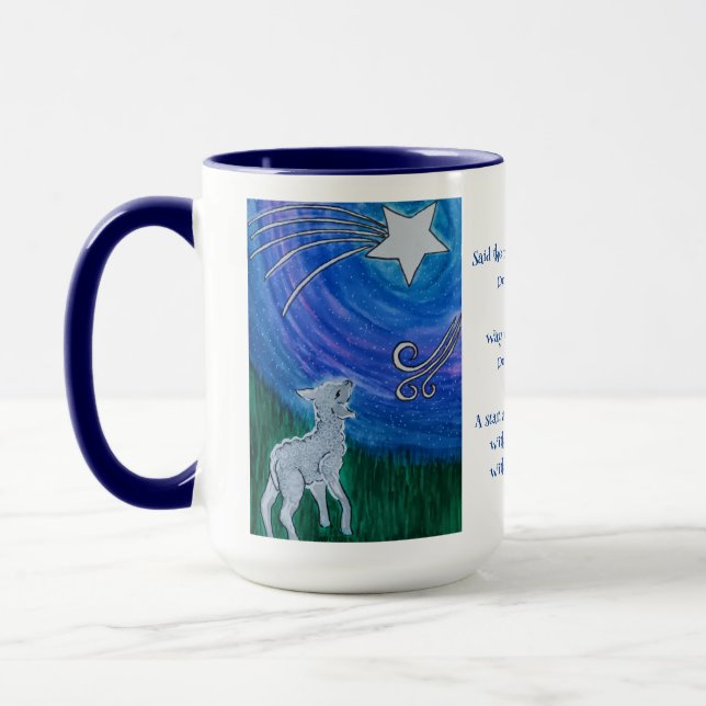 Taza Mugre de pequeños Navidades de cordero (Izquierda)