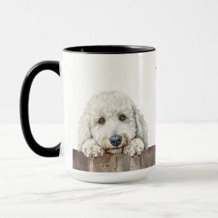 Taza Mugre de perro de caniche estándar