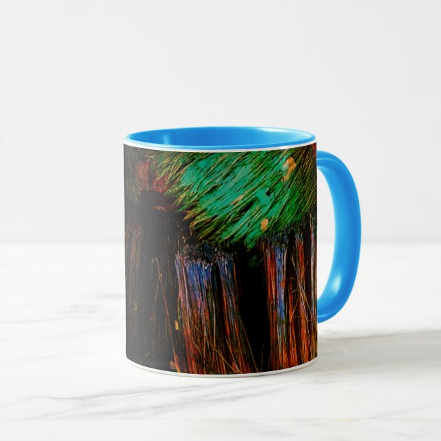 Taza Mugre de pinceladas (Anverso derecho)