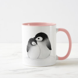 Taza Mugre de pingüino personalizada