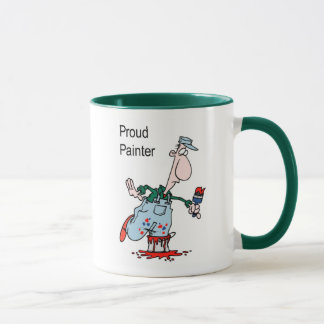 Taza mugre de pintor