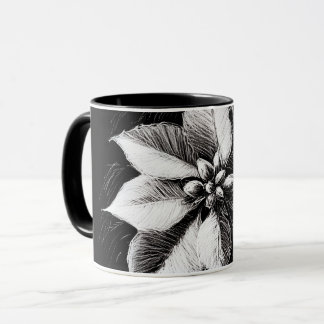 Taza Mugre de Poinsettia