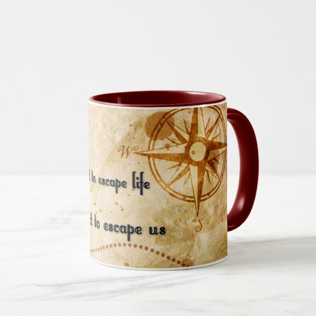 Taza Mugre de presupuesto de viaje (Anverso derecho)