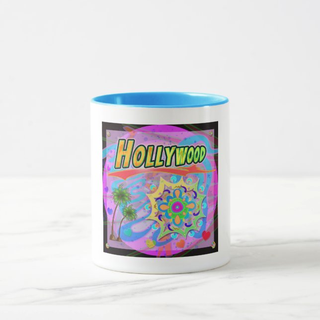 Taza Mugre de progreso verdadero de Hollywood (Centro)