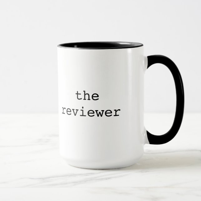 Taza Mugre de regalo del revisor (Derecha)
