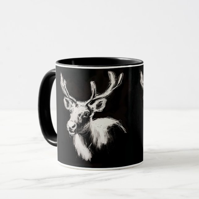 Taza Mugre de reno (Anverso izquierdo)