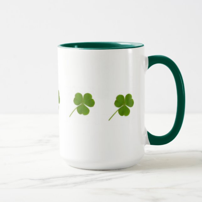 Taza Mugre de Shamrock verde (Derecha)