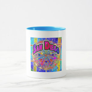 Taza Mugre de unidad cósmica de San Diego