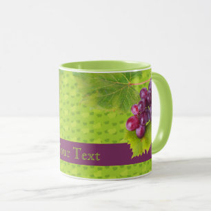 Taza Mugre de uvas moradas