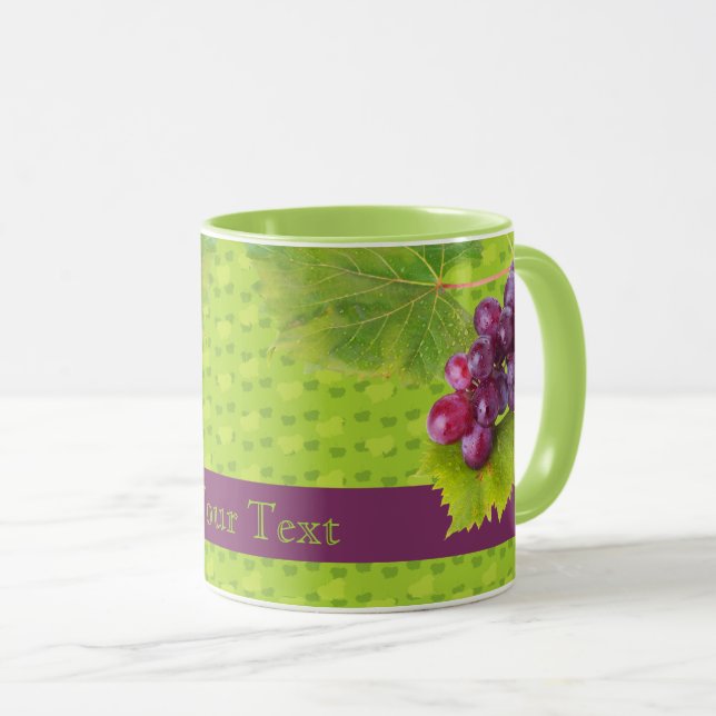 Taza Mugre de uvas moradas (Anverso derecho)