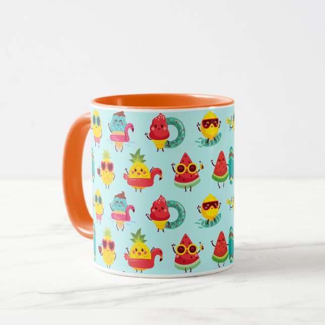 Taza Mugre de verano (Anverso izquierdo)
