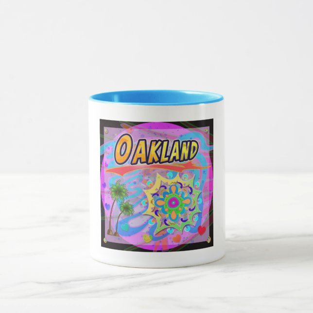 Taza Mugre de verdadero progreso de Oakland (Centro)