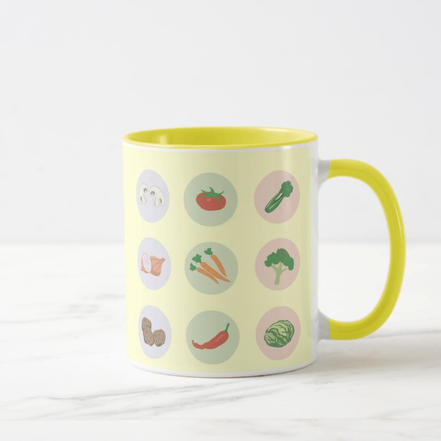 Taza Mugre de verduras (Derecha)
