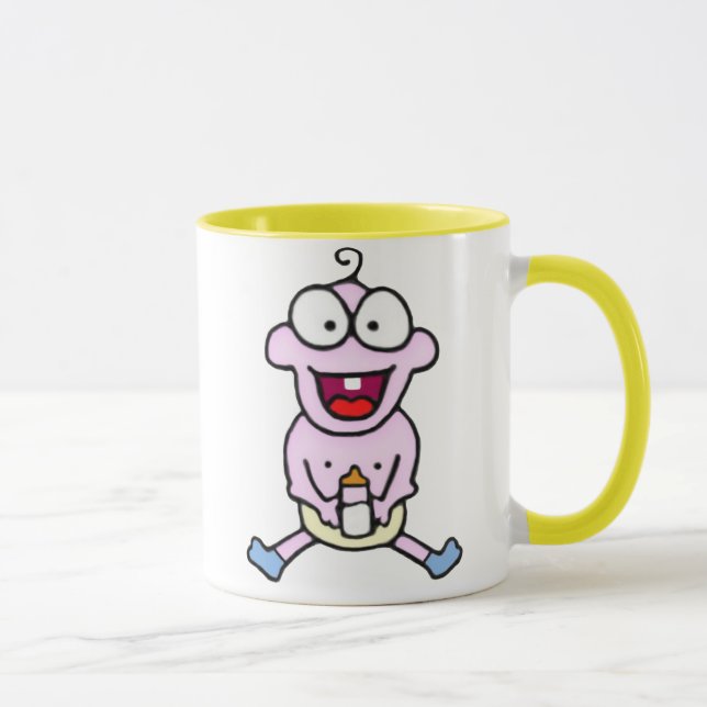 Taza Mugre del bebé feliz (Derecha)