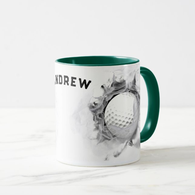 Taza Mugre del grupo de golf (Anverso derecho)