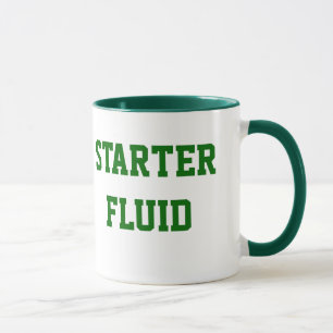 Taza Mugre del líquido de arranque