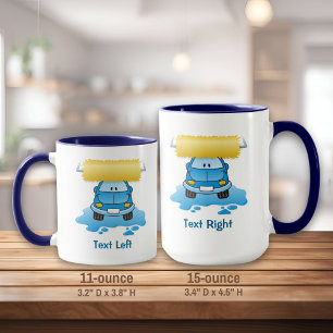 Taza Mugre del personalizado de lavado de cara