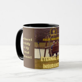 Taza Mugre del seguro de vida eterna