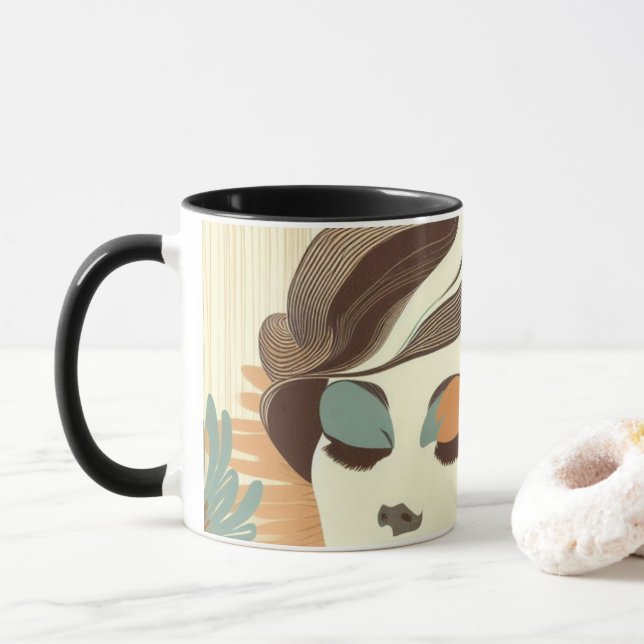 Taza Mugre estilo MOD (Con donut)