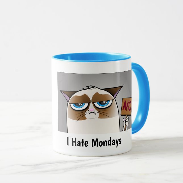 Taza Mugre gruñón de gato (Anverso derecho)